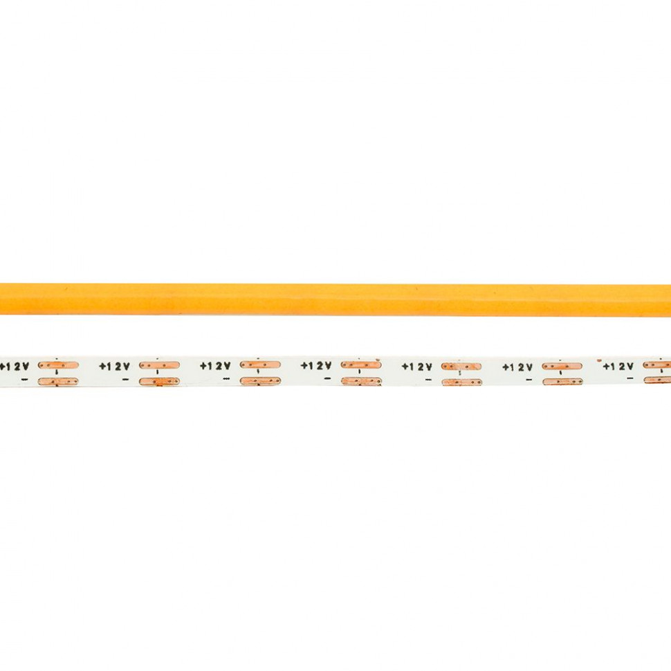 Светодиодная COB лента Feron LS630, 400SMD(2110)/ 7Вт/м 12V 5000*3*1.8мм желтый, IP20, артикул FERON 48950