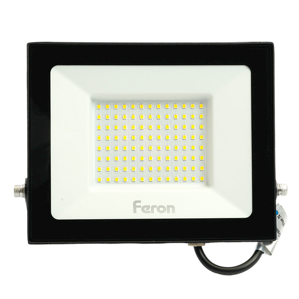 Светодиодный прожектор Feron LL-922 IP65 100W 6400K, артикул FERON 32103