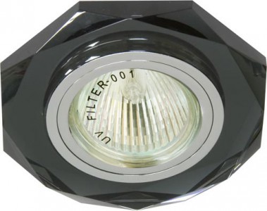 19704 Светильник потолочный 8020-2, серебро (серый) Светильник потолочный 8020-2, серебро (серый)