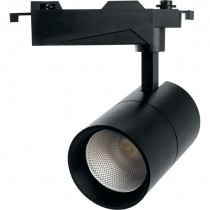 Светодиодный светильник Feron AL103 трековый на трехфазный шинопровод 20W дневной свет (4000К), 35 градусов, черный