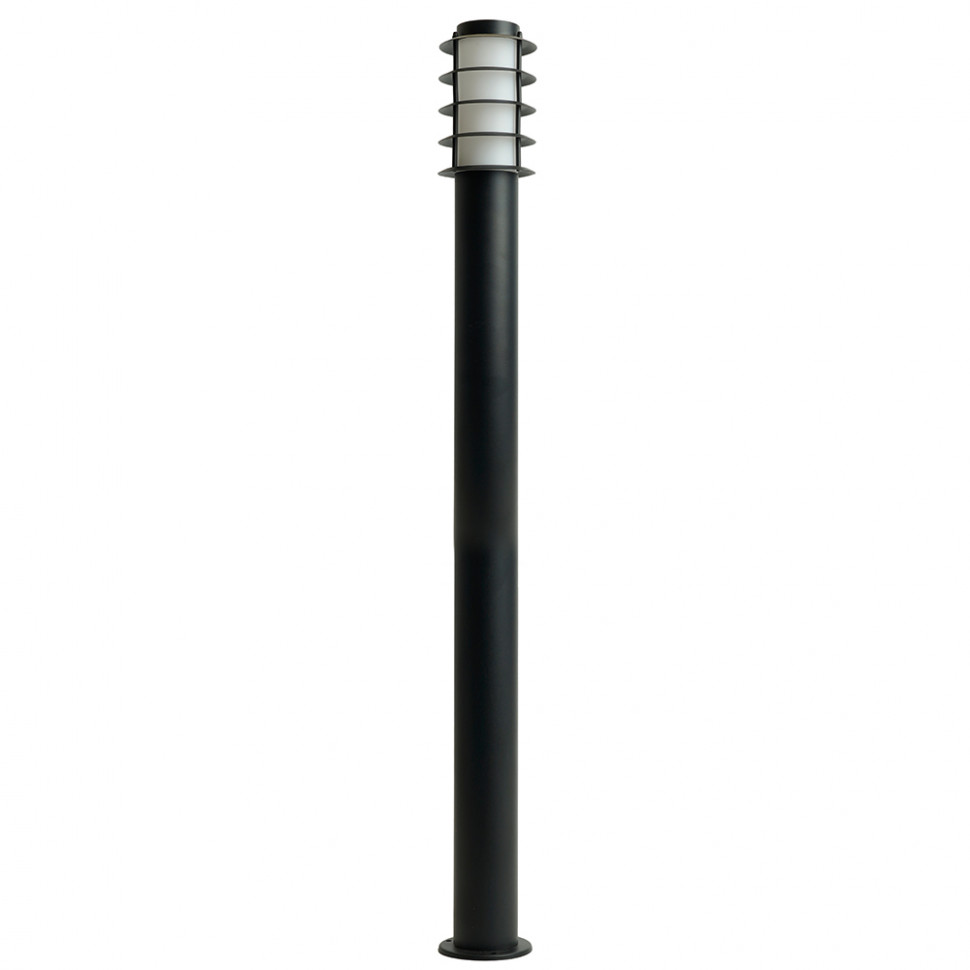 Светильник садово-парковый Feron DH047-1100, Техно столб, 18W E27 230V, черный, артикул FERON 51529