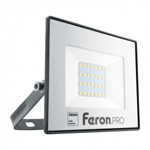 41539 Светодиодный прожектор Feron.PRO LL-1000 IP65 30W холодный свет (6400К) 