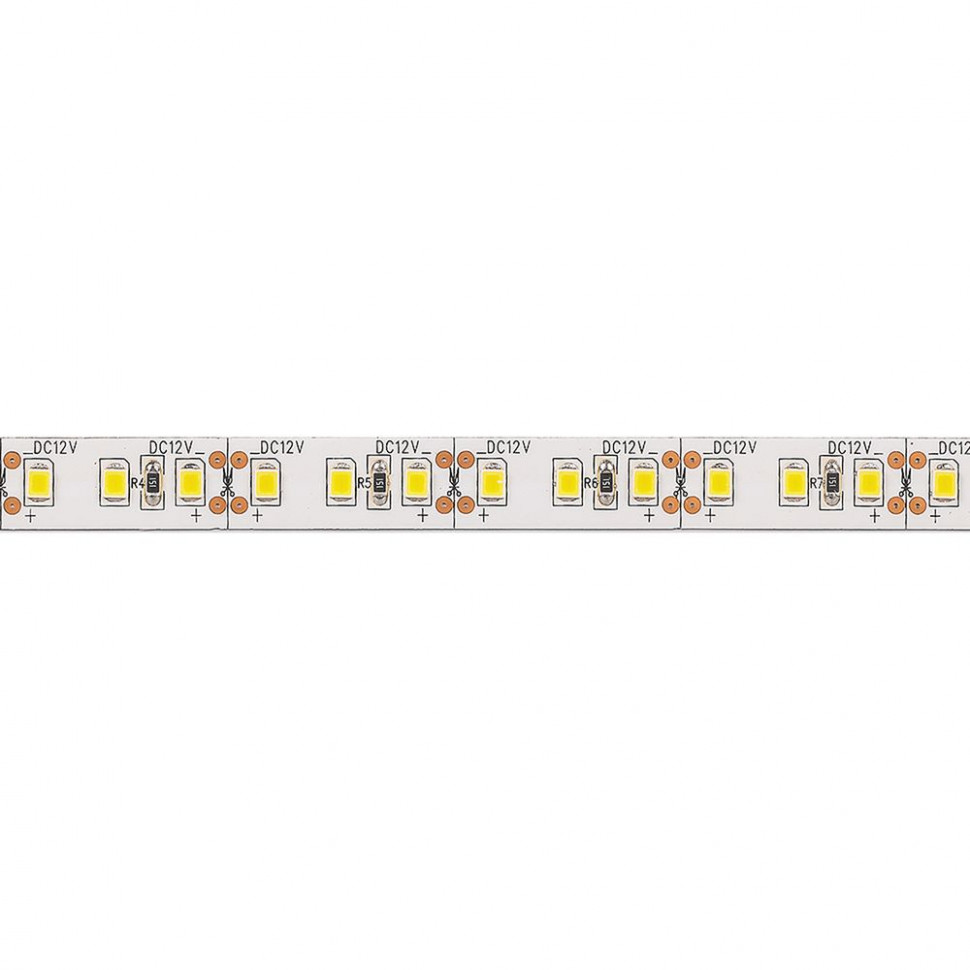 Светодиодная LED лента Feron LS612, 120SMD(2835)/m 9.6W/m 12V 5m 3000К, артикул FERON 27730