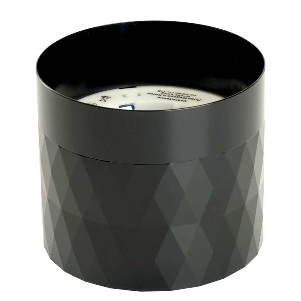 Светильник потолочный Feron HL388 Barrel PRISM GX53 12W 230V, черный, артикул FERON 48802