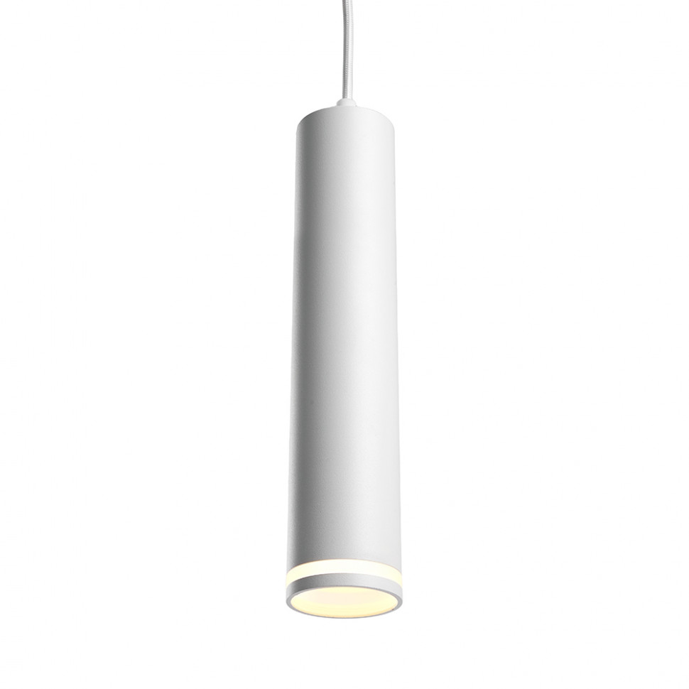Светильник потолочный Feron ML1708 Barrel LUNA  на подвесе  MR16 35W 230V, белый 55*280, артикул FERON 48083