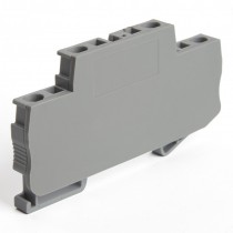 Торцевая заглушка STEKKER LD563-1-40 для ЗНИ LD555 4мм2 (JXB 4,0), серый 100шт