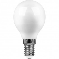 Лампа светодиодная SAFFIT SBG4513 Шарик E14 13W теплый свет (2700К)