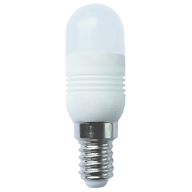 B4TW33ELC Лампа светодиодная Ecola T25 LED Micro 3,3W 220V E14 2700K 270° матовая (керамика) 72x23 