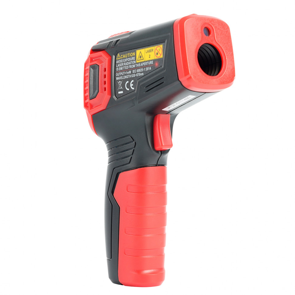 MTM HT650A Дистанционный измеритель температуры (пирометр), 2 батареи тип ААА 1,5В, черный/красный, артикул STEKKER 49998