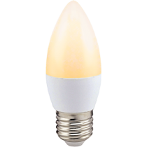 Лампа светодиодная Ecola candle   LED Premium  8,0W 220V E27 золотистая свеча (композит) 100x37