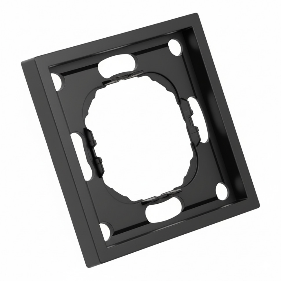 Рамка STEKKER, PFR00-5001-05 1-местная, серия Эмили, черный уголь, soft touch, артикул STEKKER 49858
