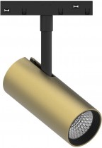 Трековый светодиодный светильник Feron MGN303 48V 10W 4000К 35 градусов, золото