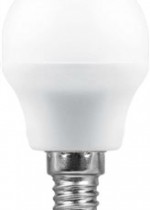 Лампа светодиодная, 5W 230V E14 2700K, SBG4505 Saffit