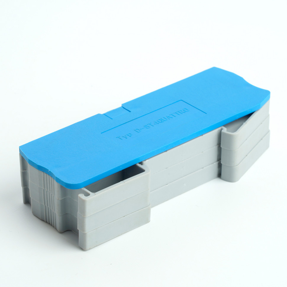 LD562-1-40 Торцевая заглушка для ЗНИ LD554 4 мм²  (JXB ST 4), синий, артикул STEKKER 49206