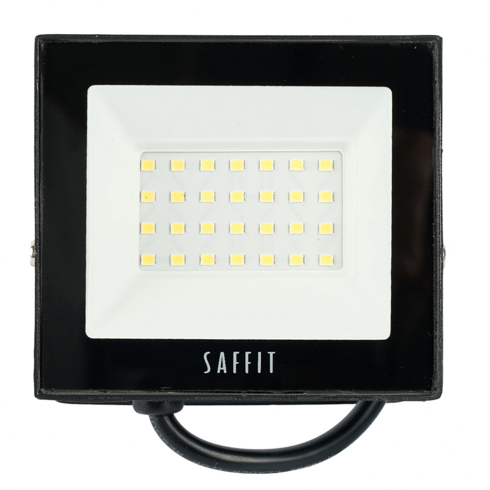 Светодиодный прожектор SAFFIT SFL90-30 IP65 30W 6400K, артикул SAFFIT 55065