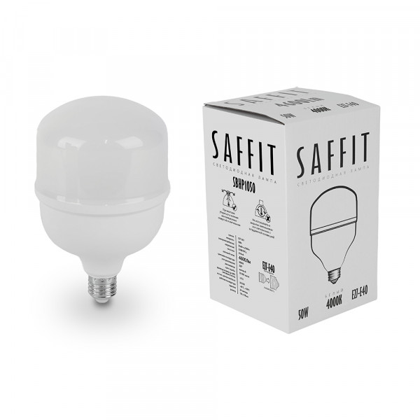 Лампа светодиодная SAFFIT SBHP1050 E27-E40 50W 230V 4000K