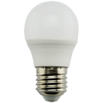Лампа светодиодная Ecola globe   LED Premium  9,0W G45  220V E27 2700K шар (композит) 82x45