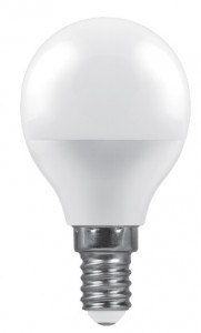 Светодиодная лампа Saffit 9W дневной свет (4000К) 230V E14 G45  SBG4509 55081 Светодиодная лампа Saffit 9W дневной свет (4000К) 230V E14 G45  SBG4509