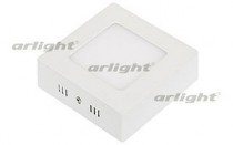 Накладной светильник Arlight  SP-S120x120-6W Warm White