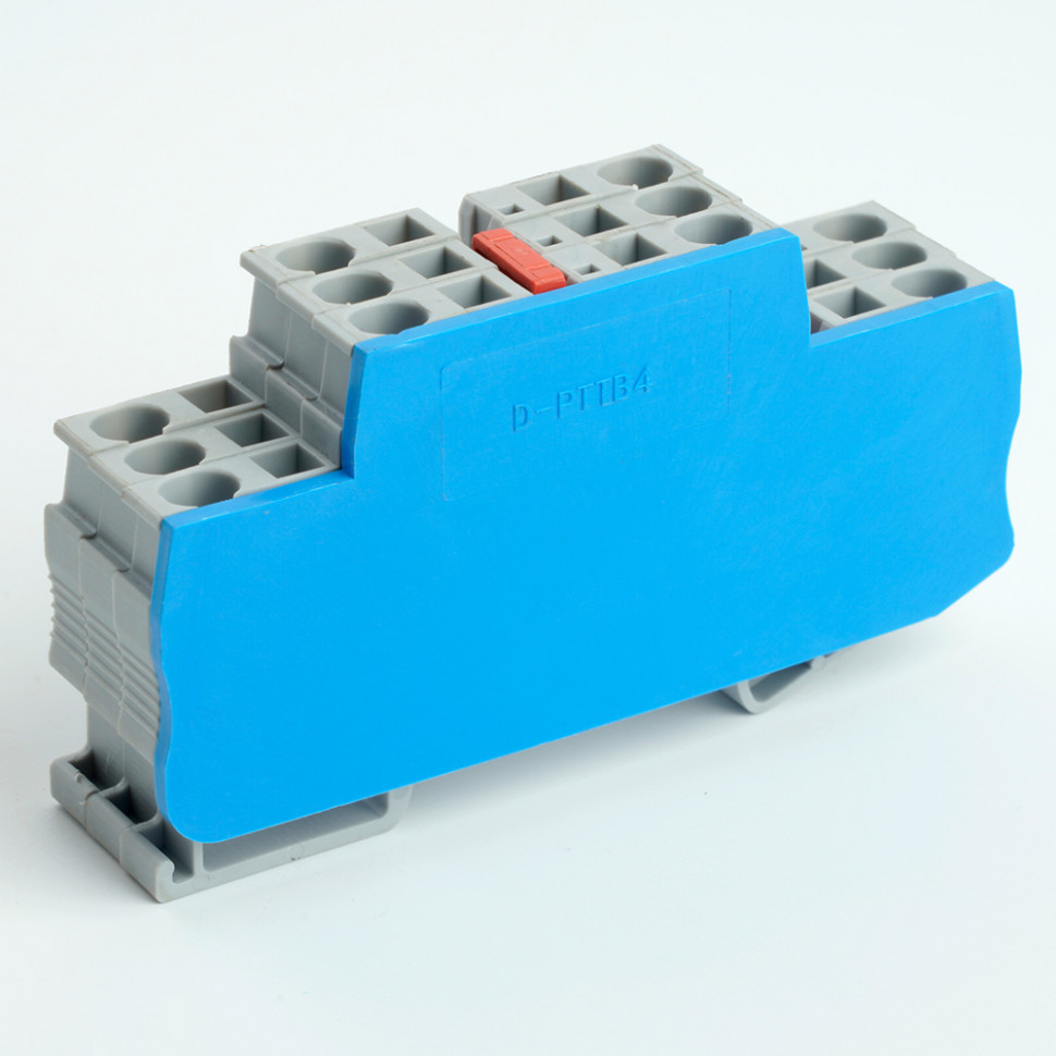 LD563-1-25 Торцевая заглушка для ЗНИ LD555 2,5 мм²  (JXB ST 2,5), синий, артикул STEKKER 49207