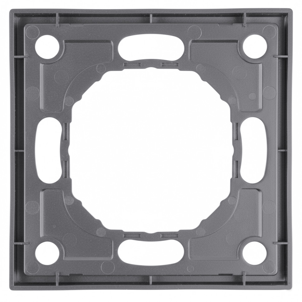 Рамка STEKKER, PFR00-5001-10 1-местная, серия Эмили, платиново-серый, soft touch, артикул STEKKER 49962