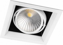 Светодиодный светильник Feron AL211 карданный 1x30W дневной свет (4000К) 35 градусов ,белый