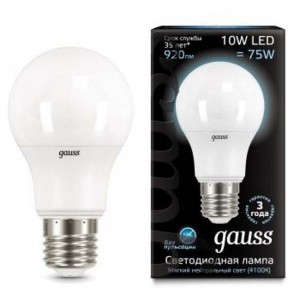 GA_102502210 Лампа светодиодная 102502210 150-265В Вт 4100K 102502210 Gauss Лампа светодиодная 102502210 150-265В Вт 4100K 102502210 Gauss