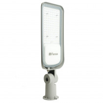 Светодиодный уличный консольный светильник Feron SP3060 80W холодный свет (6400K), серый