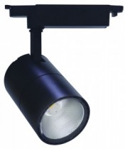 Светодиодный светильник Feron AL103 трековый на шинопровод 30W холодный свет (6400К), 35 градусов, черный