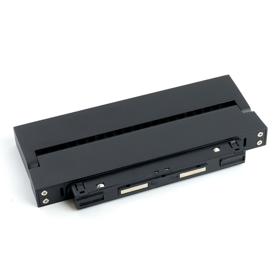 Светильник светодиодный Feron MGN301 трековый низковольтный 12W, 1080 Lm, 2700К, 30 градусов, черный серия LensFold, артикул FERON 51015