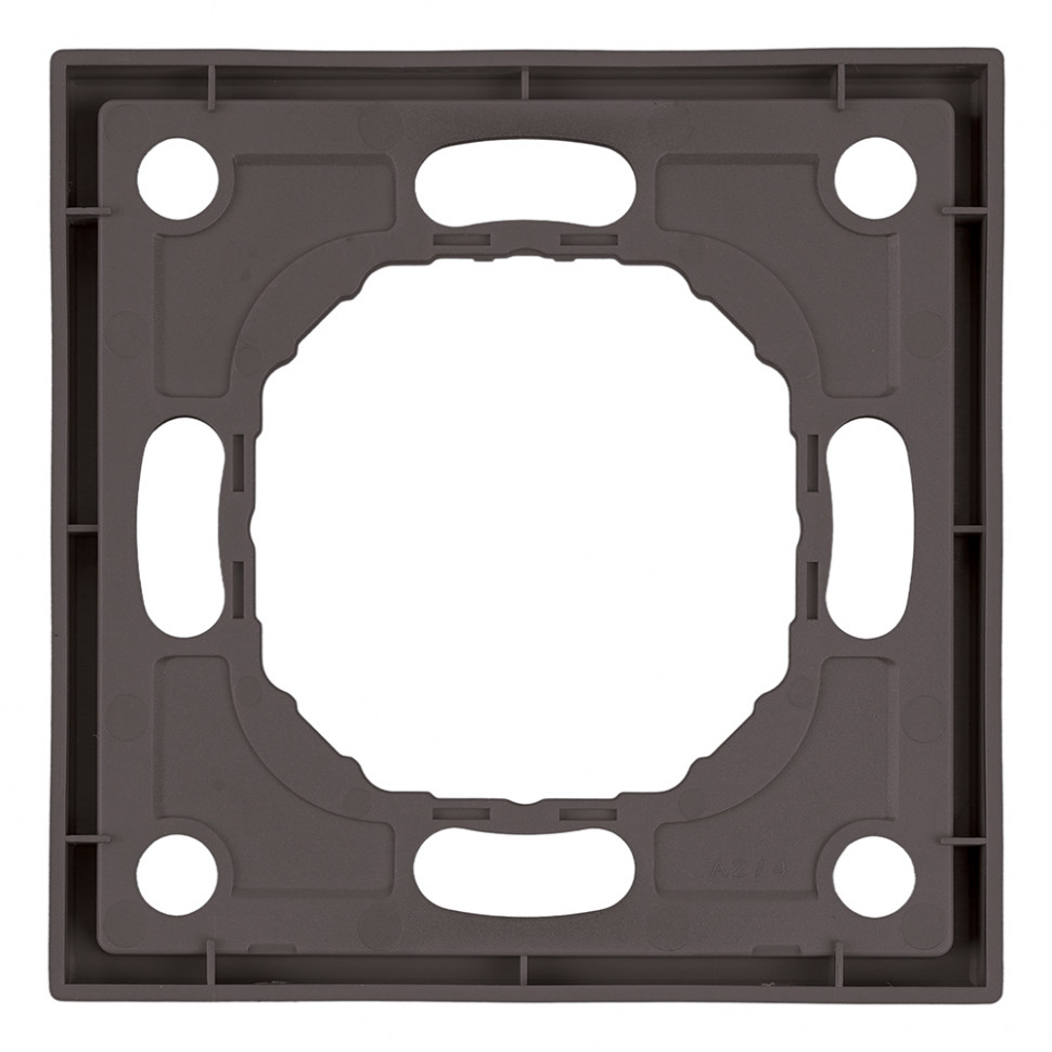 Рамка STEKKER, PFR00-5001-09 1-местная, серия Эмили, антрацит, soft touch, артикул STEKKER 49936