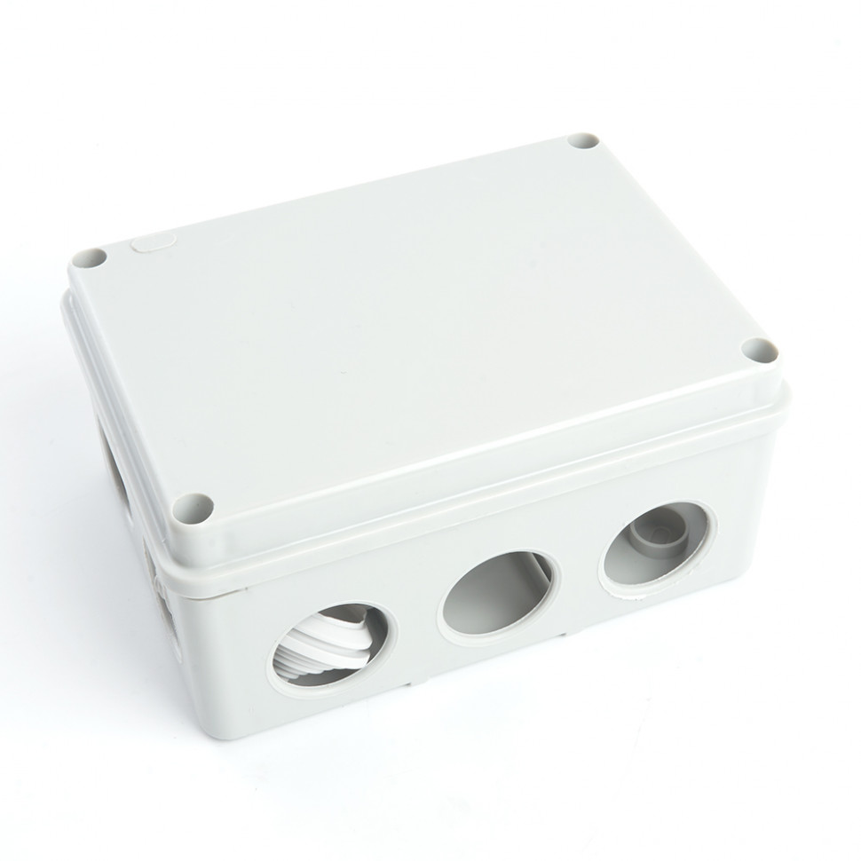 Коробка разветвительная STEKKER EBX10-310-55, 150*110*70мм,10 вводов, IP55, светло-серая (GE41242), артикул STEKKER 39999