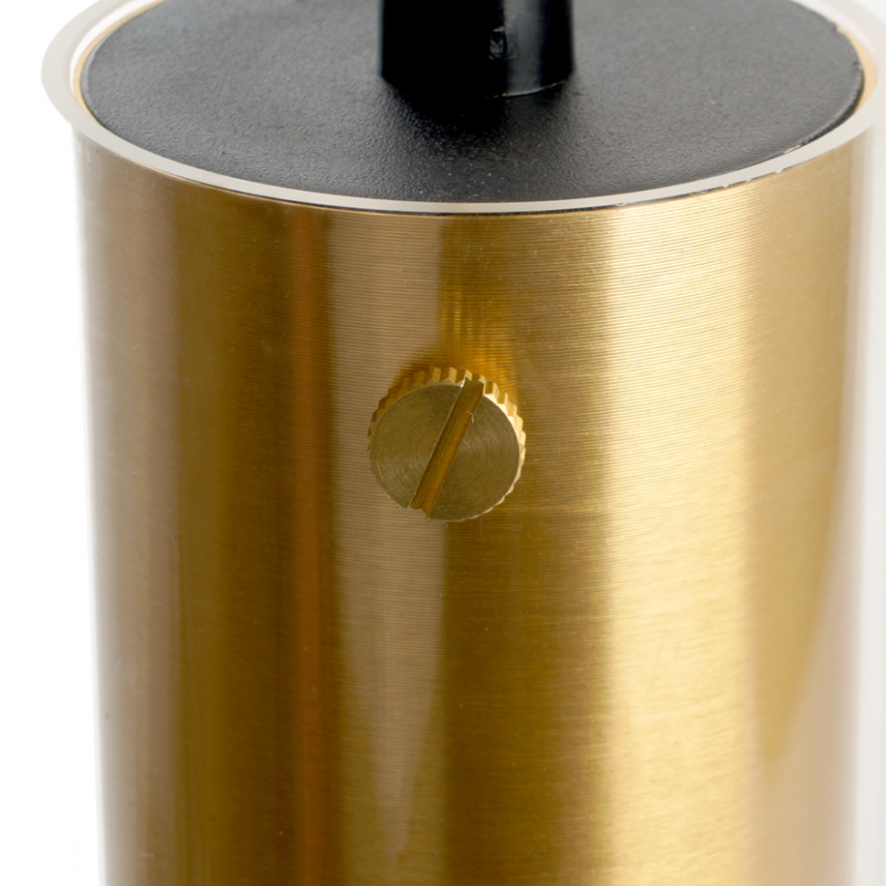 Светильник потолочный Feron ML1898 Barrel LUMINA levitation на подвесе MR16 35W 230V, золото, черный, 55*200, артикул FERON 48747