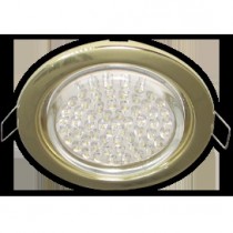Светильник Ecola GX53 H4 Downlight without reflector_gold () 38х106