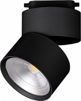 Светодиодный светильник Feron AL107 трековый на шинопровод 15W, 90 градусов, дневной свет (4000К), черный