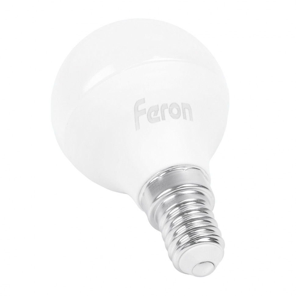 Лампа светодиодная Feron LB-550 Шарик E14 9W 175-265V 4000K, артикул FERON 25802
