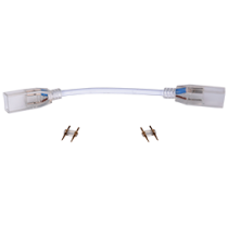 Ecola LED strip 220V connector гибкий соединитель лента-лента 2-х конт с разъемами для ленты IP68 14x7