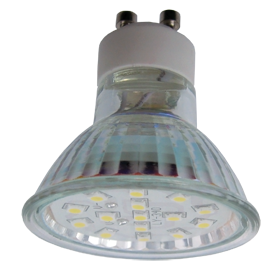 T1TV30ELC Лампа светодиодная Ecola Light Reflector GU10 LED 3W 220V GU10 4200K прозрачное стекло 53x50 