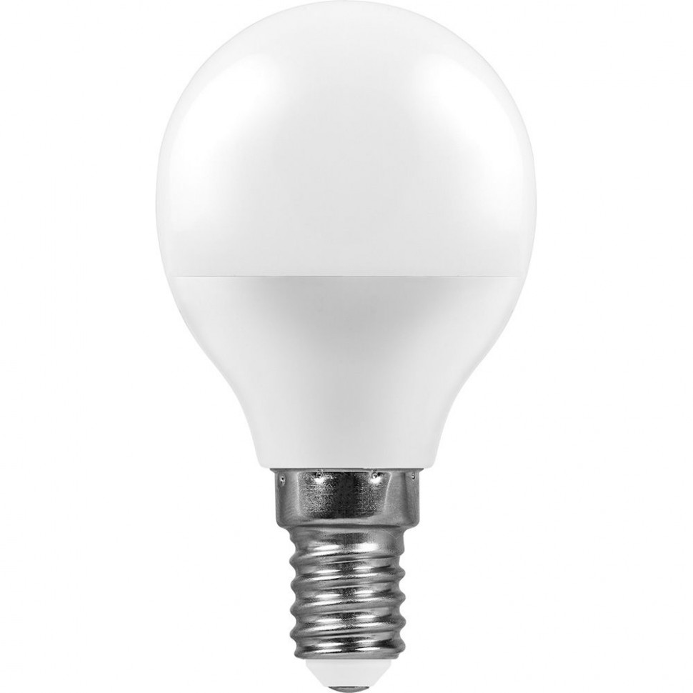 Лампа светодиодная Feron LB-550 Шарик E14 9W 175-265V 6400K, артикул FERON 25803