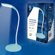 Настольная лампа офисная Uniel TLD-558 TLD-558 Blue/LED/280Lm/5000K/Dimmer