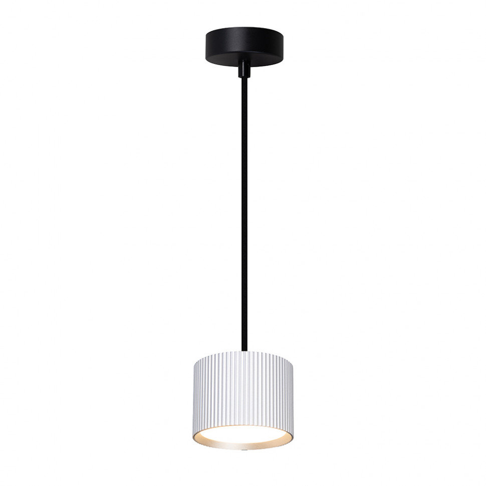 Светильник потолочный Feron Barrel HL4588 ARIA  levitation 12W, 230V, GX53, серебро + черный, на подвесе 1,7 м, артикул FERON 51680