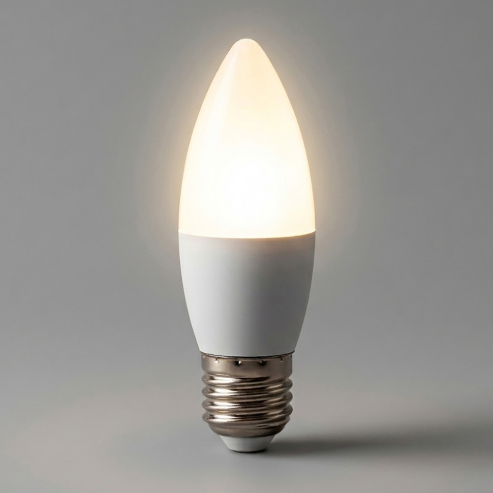 Лампа светодиодная Feron LB-97 Свеча E27 7W 175-265V 2700K, артикул FERON 25758
