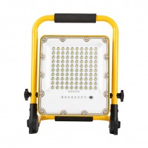 Светодиодный прожектор Feron LL-951 50W переносной с зарядным устройством IP66 холодный свет (6400K), желтый