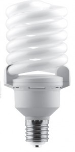 04121 Лампа энергосберегающая, 125W 230V E40 6400K спираль, ELS64 