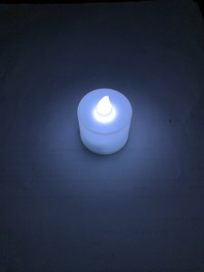 Светодиодная свеча 1 штука, цвет свечения холодный белый, статичный свет, размер 3.5х4.5 см аналог FL077  268547 Светодиодная свеча 1 штука, цвет свечения холодный белый, статичный свет, размер 3.5х4.5 см аналог FL077 