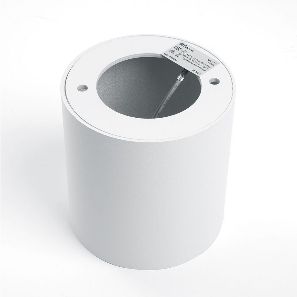 Светильник потолочный Feron ML179 MR16 GU10 35W 230V, белый, артикул FERON 41469