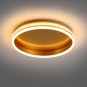 41694 Светодиодный управляемый накладной светильник Feron AL5880 Shinning ring 80W теплый-дневной-холодный свет (3000К-6500K) золото - 41694 Светодиодный управляемый накладной светильник Feron AL5880 Shinning ring 80W теплый-дневной-холодный свет (3000К-6500K) золото