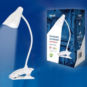 UL_UL-00004143 Настольная лампа офисная Uniel TLD-560 TLD-560 White/LED/280Lm/5000K/Dimmer 