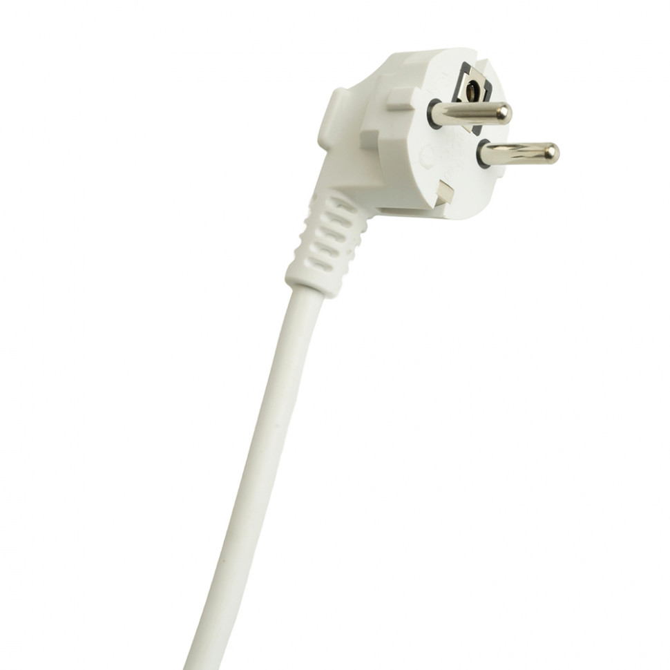 Сетевой фильтр 5-местный с/з STEKKER3x1мм2, 1,8 м, 250В, 16А, 2 USB-A+2 Type-C, серия Nova, белый, артикул STEKKER 50102