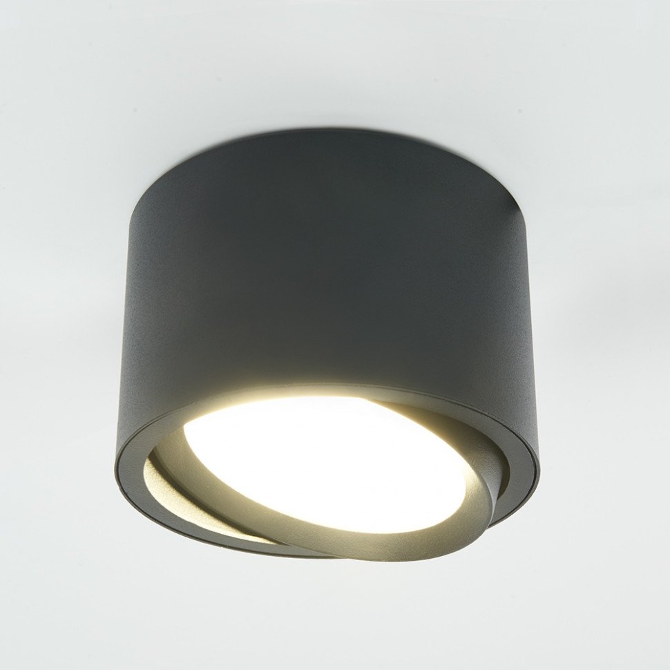 Светильник потолочный Feron HL361 12W, 230V, GX53, черный, артикул FERON 41995